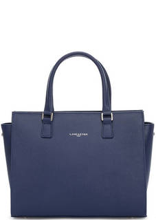 Кожаная сумка с короткими ручками и плечевым ремнем Lancaster