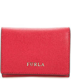 Кожаный кошелек с одним отделом для купюр Furla