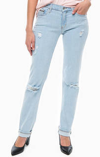 Рваные джинсы прямого кроя Calvin Klein Jeans