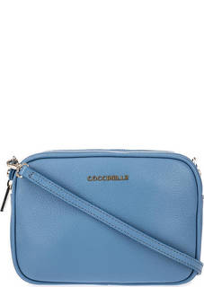 Маленькая кожаная сумка на молнии Coccinelle
