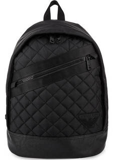 Стеганый текстильный рюкзак Armani Jeans