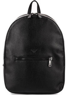 Черный рюкзак с одним отделом Armani Jeans