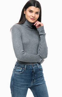 Серая трикотажная водолазка Pepe Jeans