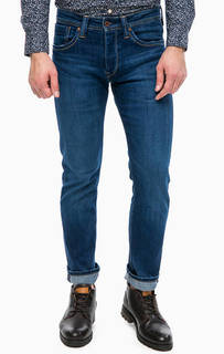 Джинсы прямого кроя с заломами Pepe Jeans