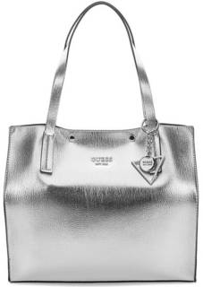 Серебристая сумка со съемным отделением Guess