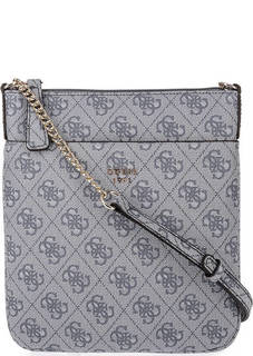 Маленькая сумка в клетку Guess