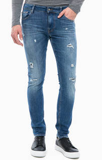 Рваные джинсы с низкой посадкой Guess