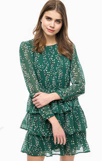 Многослойное платье с длинными рукавами Only