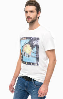 Хлопковая футболка с короткими рукавами Jack & Jones