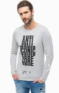 Хлопковая футболка с длинными рукавами Jack & Jones