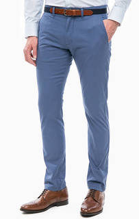 Однотонные брюки чиносы с ремнем Selected