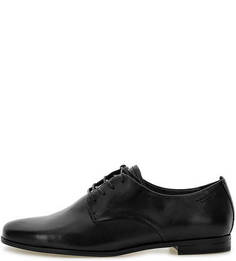 Черные кожаные полуботинки на шнуровке Vagabond