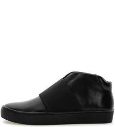 Черные кожаные полусапоги Vagabond