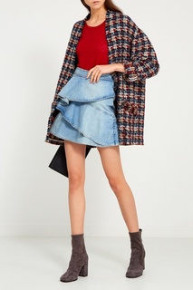 Джинсовая юбка с воланами Isabel Marant Etoile