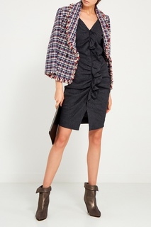 Льняное платье с драпировками Isabel Marant Etoile