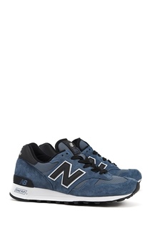 Синие кроссовки из замши №1300 New Balance
