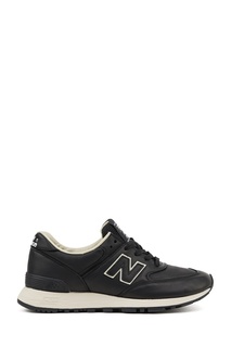 Черные кожаные кроссовки №576 New Balance