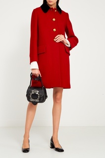 Сумка с блестящей пряжкой Dahlia Miu Miu