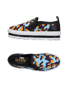 Низкие кеды и кроссовки Msgm