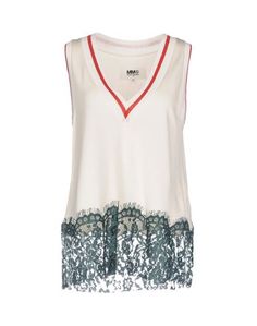 Топ без рукавов Mm6 Maison Margiela