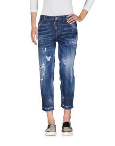 Джинсовые брюки-капри Dsquared2