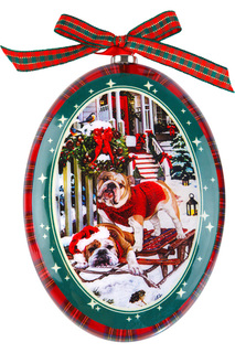 Диск "Папье-маше" Mister Christmas