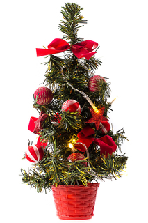 Настольная елочка c гирляндой Vittorio Richi