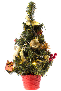 Настольная елочка c гирляндой Vittorio Richi