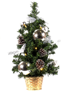 Настольная елочка c гирляндой Vittorio Richi