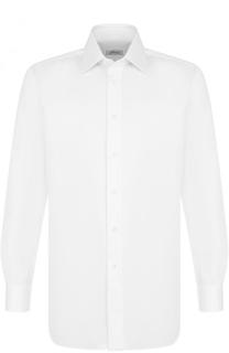 Хлопковая сорочка с воротником кент Brioni