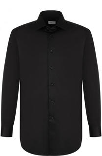 Хлопковая сорочка с воротником кент Brioni