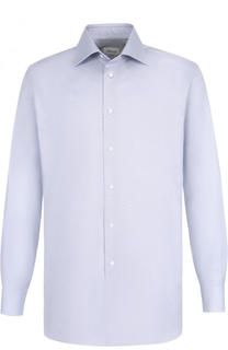 Хлопковая сорочка с воротником кент Brioni