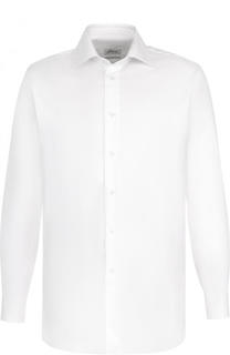 Хлопковая сорочка с воротником кент Brioni