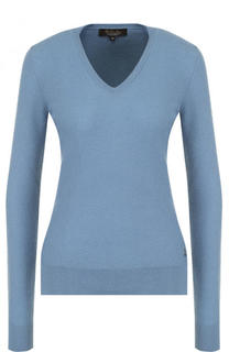 Кашемировый пуловер с V-образным вырезом Loro Piana