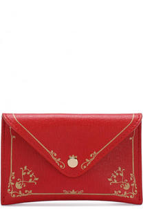 Кожаный футляр для карт с принтом Coccinelle