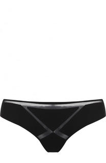 Трусы-слипы с прозрачными вставками La Perla