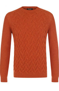Кашемировый свитер фактурной вязки Loro Piana