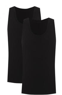 Комплект из двух хлопковых маек с круглым вырезом Dolce &amp; Gabbana