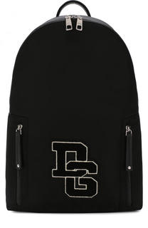 Текстильный рюкзак с отделкой Dolce &amp; Gabbana