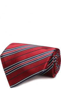 Шелковый галстук в полоску Z Zegna