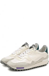 Комбинированные кроссовки Starland на шнуровке Golden Goose Deluxe Brand