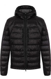Стеганый пуховик HyBridge Lite на молнии с капюшоном Canada Goose