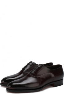 Классические кожаные оксфорды Santoni