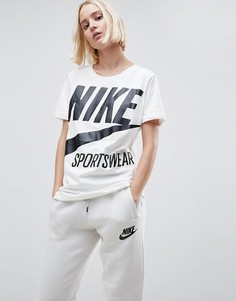 Белая футболка Nike Archive - Белый