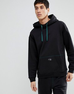 Черный oversize-худи adidas Originals EQT CD6856 - Черный