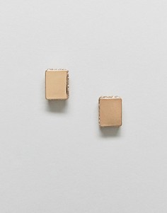 Серьги-гвоздики Nylon - Золотой