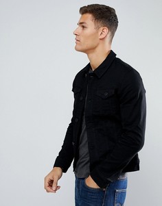 Черная джинсовая куртка Tom Tailor - Черный