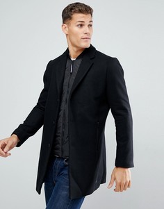 Черное двухслойное пальто Tom Tailor - Черный