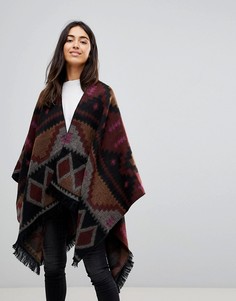 Пончо с принтом Vero Moda - Мульти
