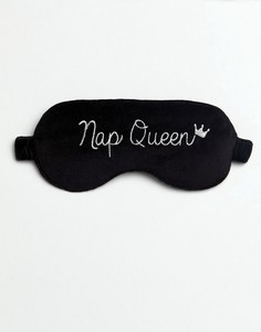 Маска для сна в мешочке ASOS Nap Queen - Черный